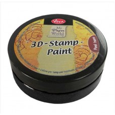 3d Stempel Farbe 50ml_Viva Decor Μαύρο 800